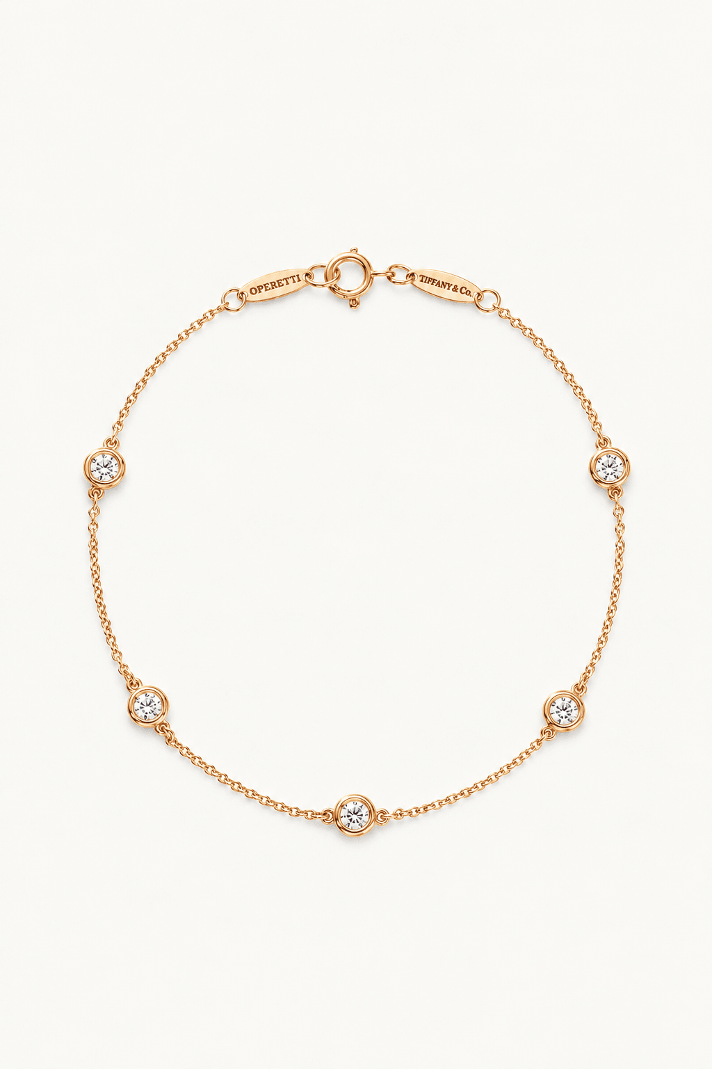 The Eternal Bezel Solitaire Bracelet